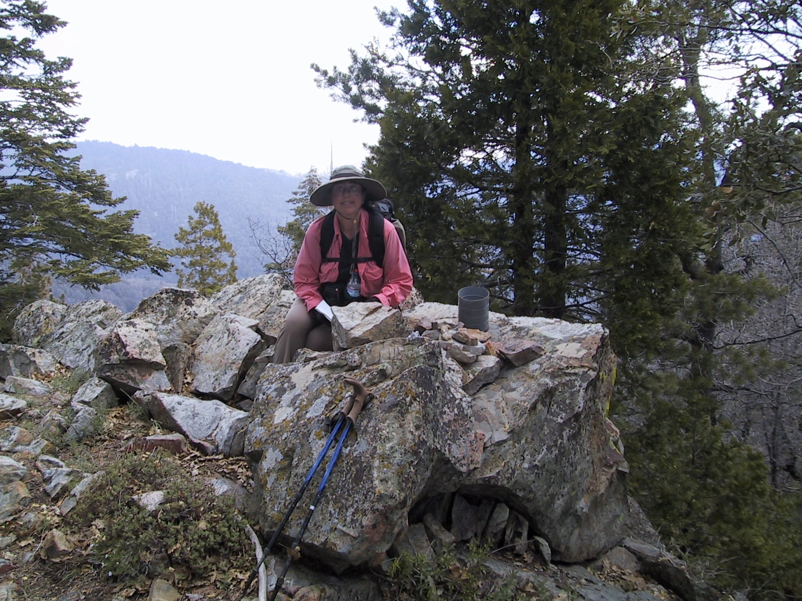 Bohna summit, Karen Leverich's 100th peak