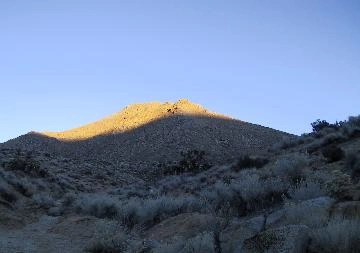 Sunset on Mayan Peak