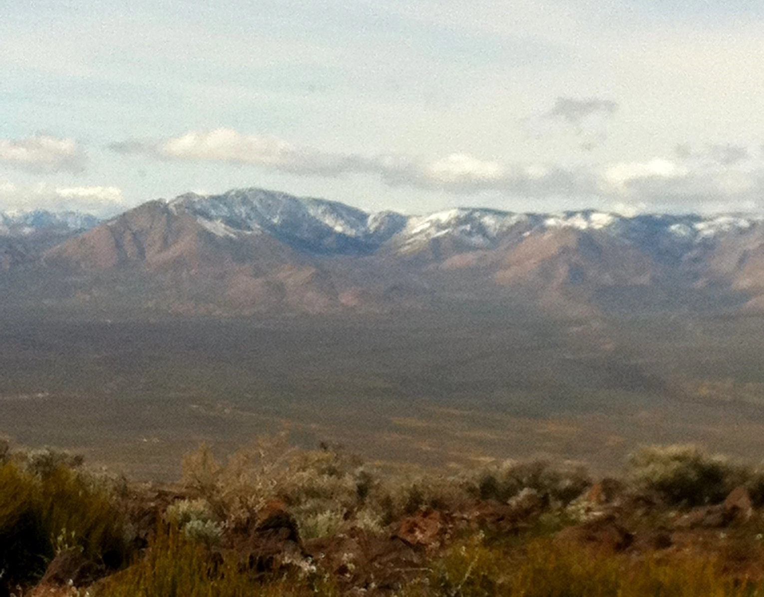 Skinner Peak, taken from Black #6