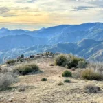 Mount Gleason (right) taken from Pacifico, with Iron Mountain, Condor and the Little Four