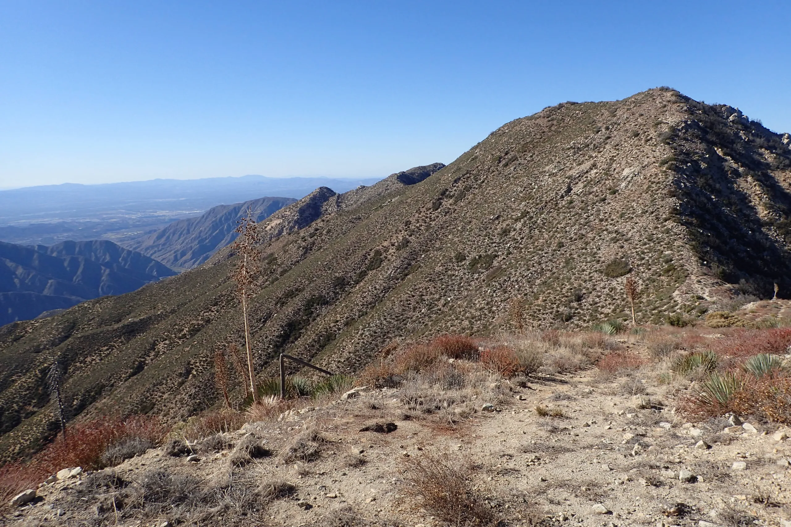 Condor Peak, final ridge