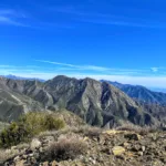 Fox Mountain and Condor Peak, taken from North
