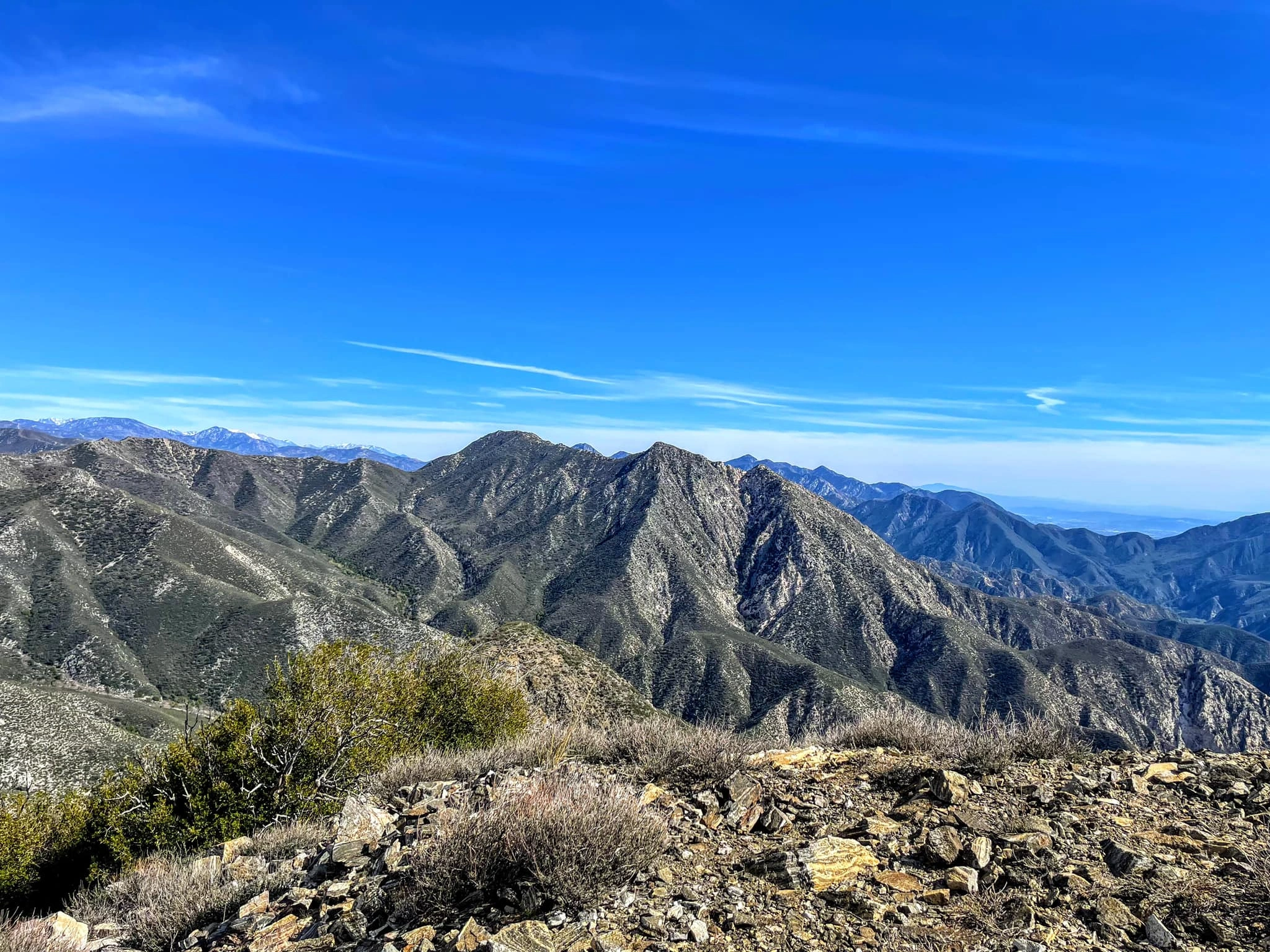 Fox Mountain and Condor Peak, taken from North