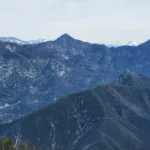 Strawberry Peak from Mount Lukens