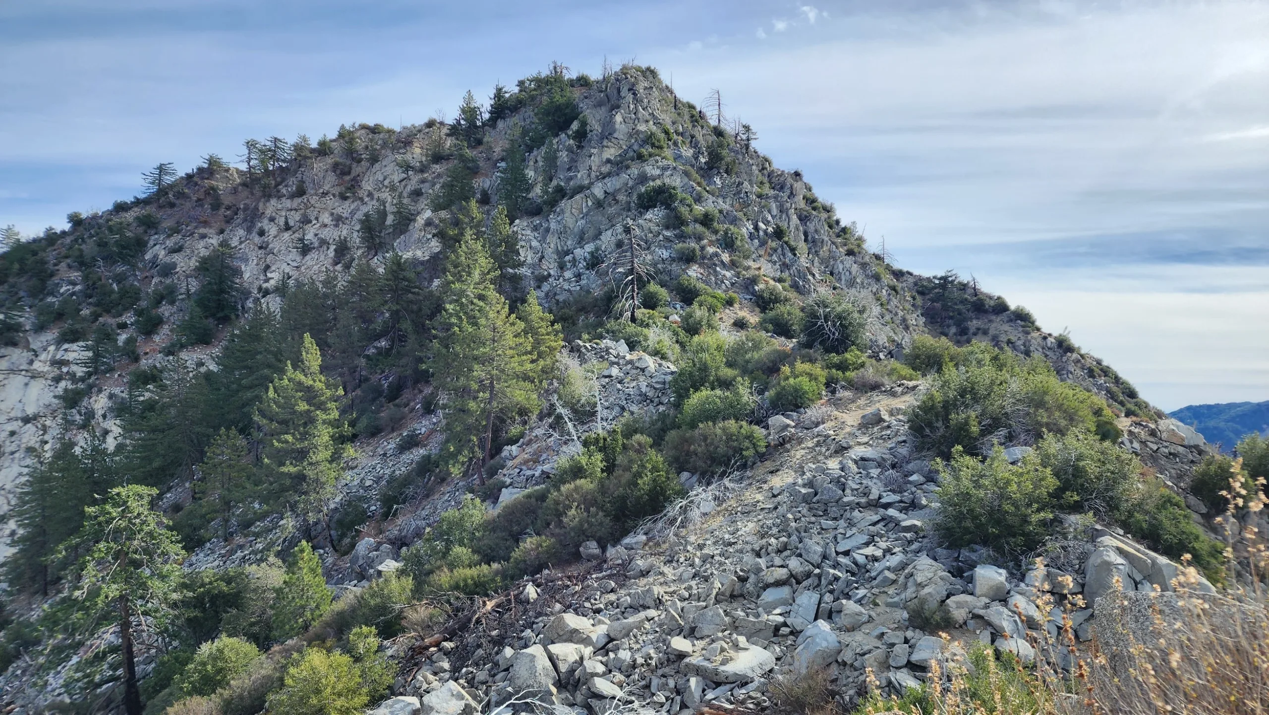 Strawberry Route 2, final ridge