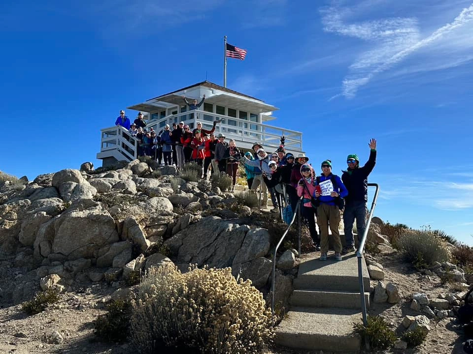 Vetter Mountain Lookout; Louie Rodriguez's list finish 12/9/2023