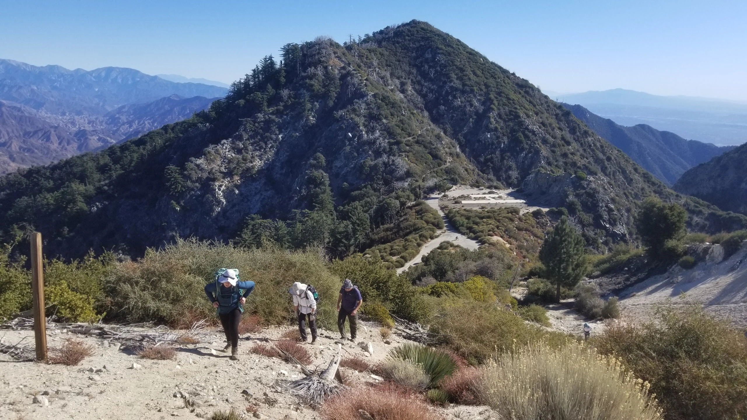San Gabriel Peak, taken from Disappointment