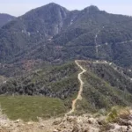 San Gabrie Peakl, taken from Lawlor