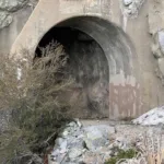 Mueller Tunnel, on the way to San Gabriel Peak