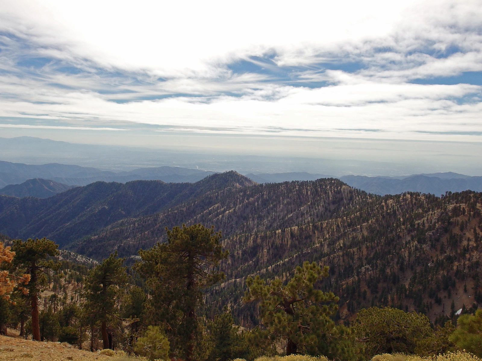 South Mount Hawkins and Middle Hawkins