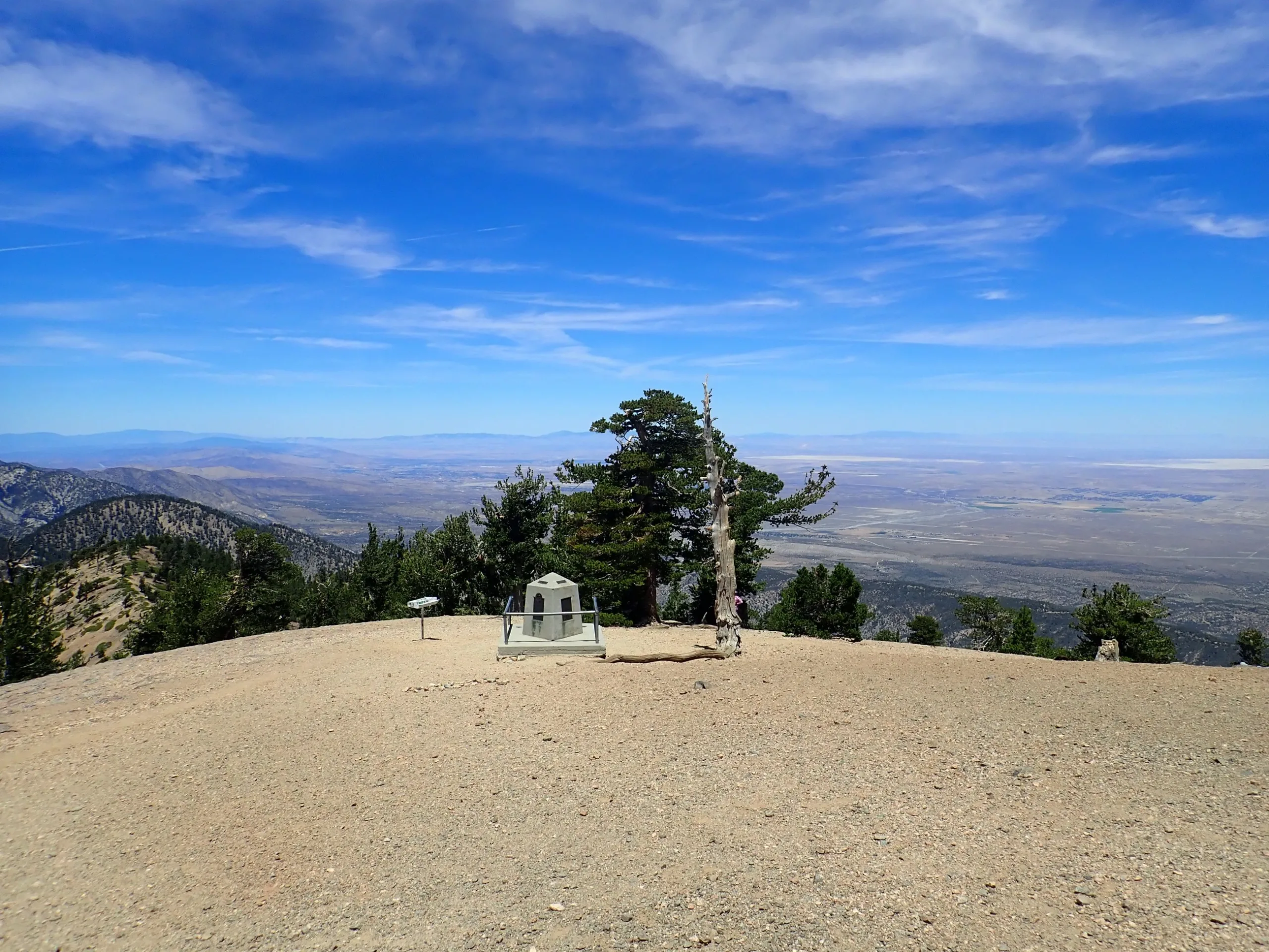 Mount Baden Powell summit Boy Scout monument