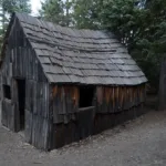Tom Vincent's Cabin, near the base of Mount Baden Powell