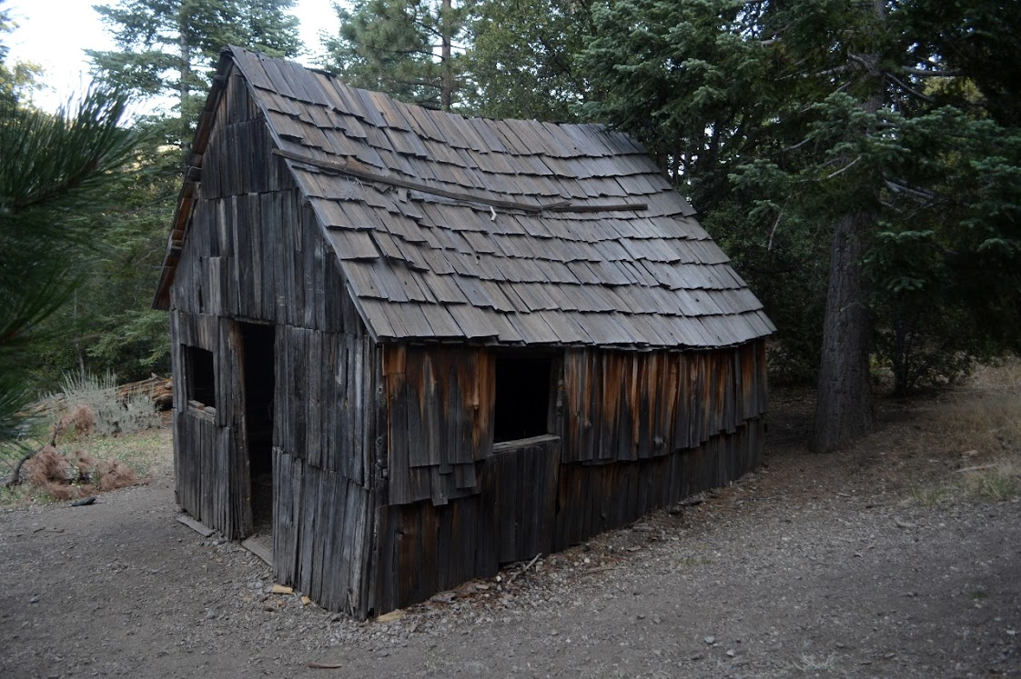 Tom Vincent's Cabin, near the base of Mount Baden Powell