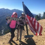 Baden Powell summit, May Tang and Ella Pennington