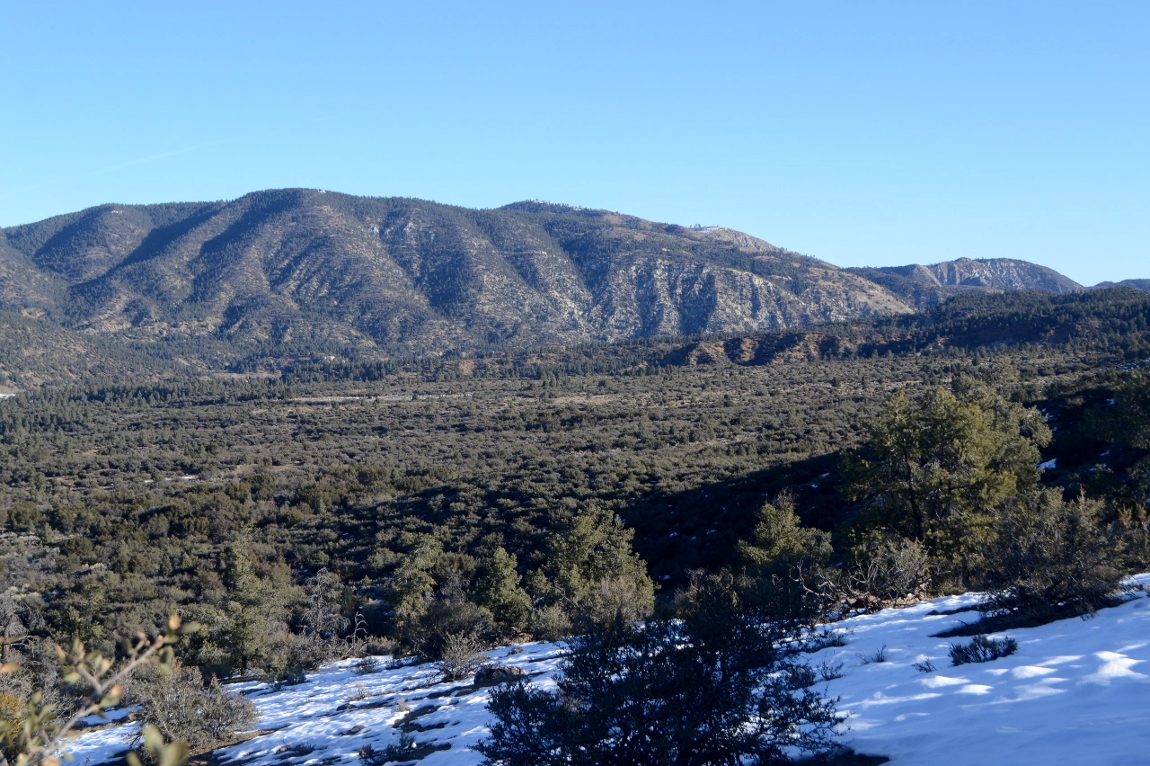 Tecuya Mountain, taken from Frazier Mountain