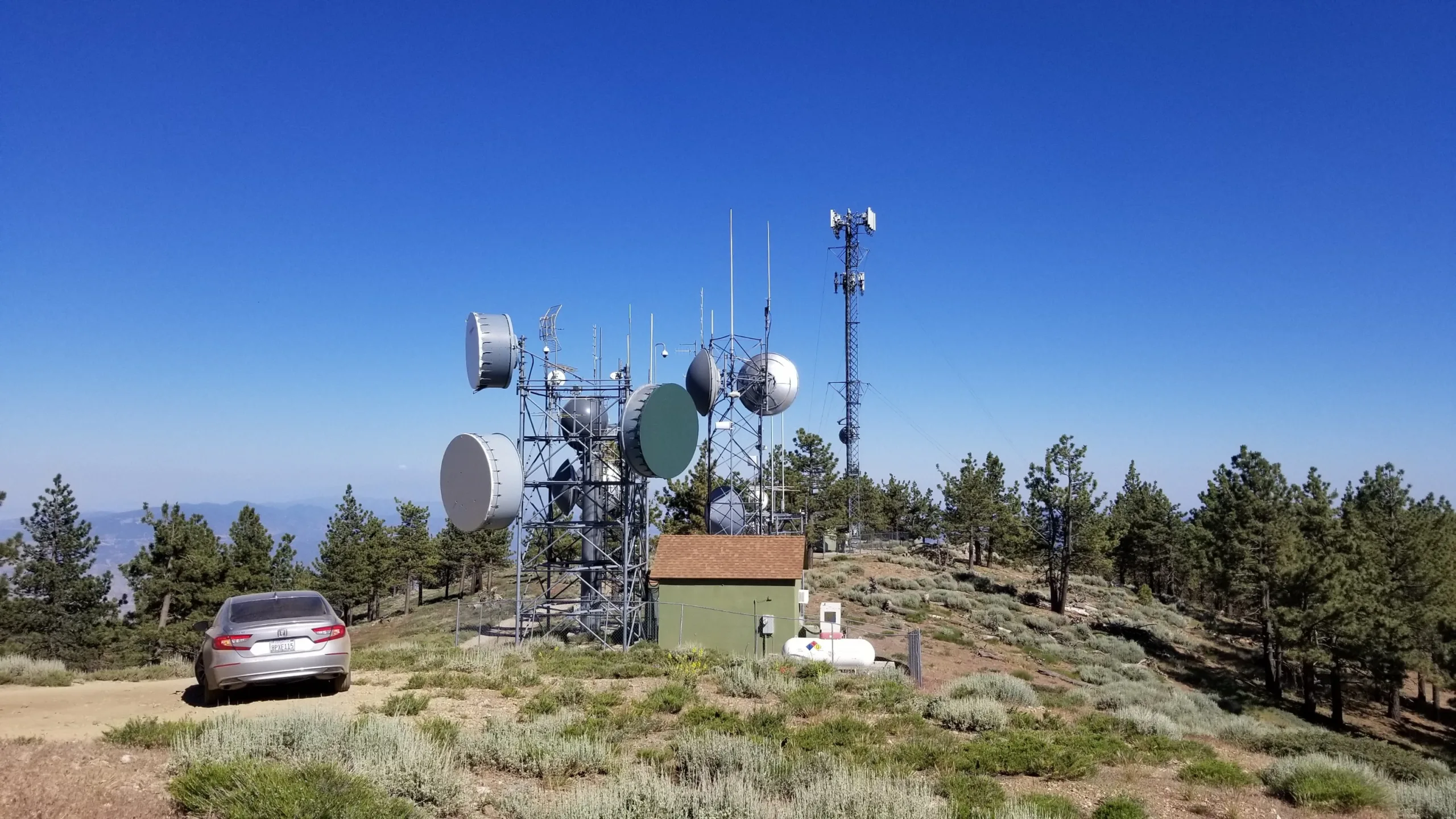Frazier Mountain, near the peak