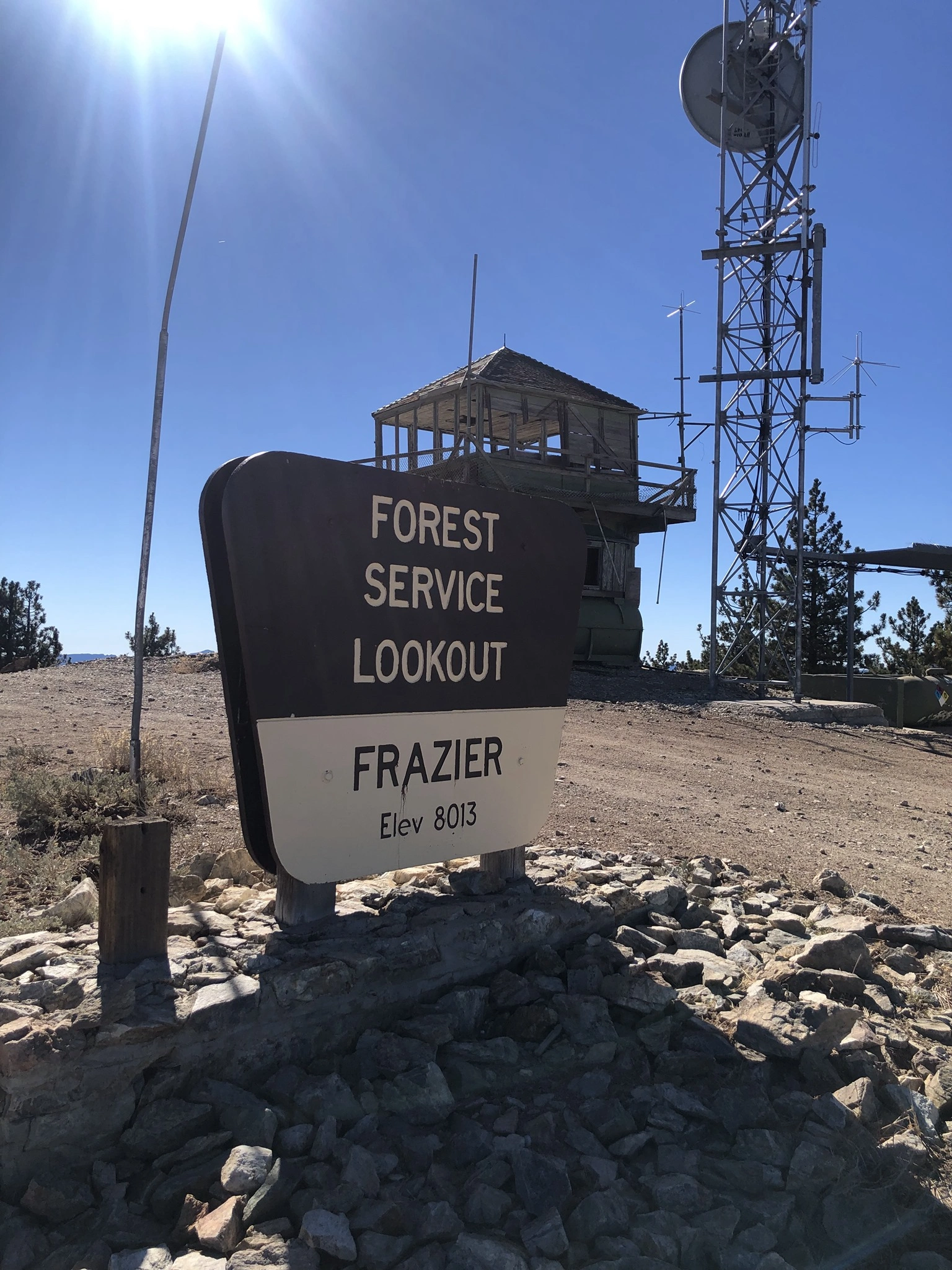 Frazier Mountain Summit Lookout