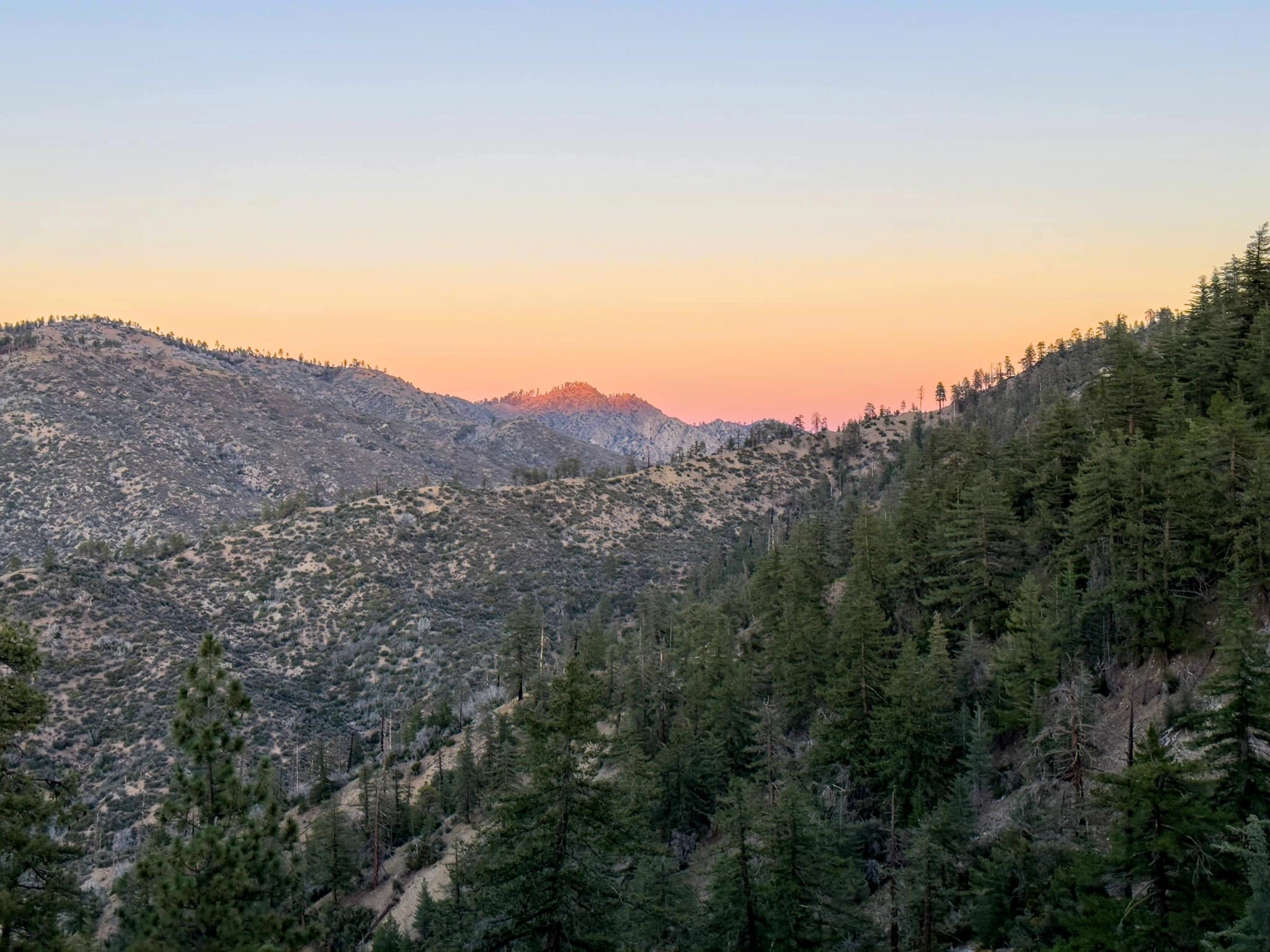 Sunset from McDonald Peak