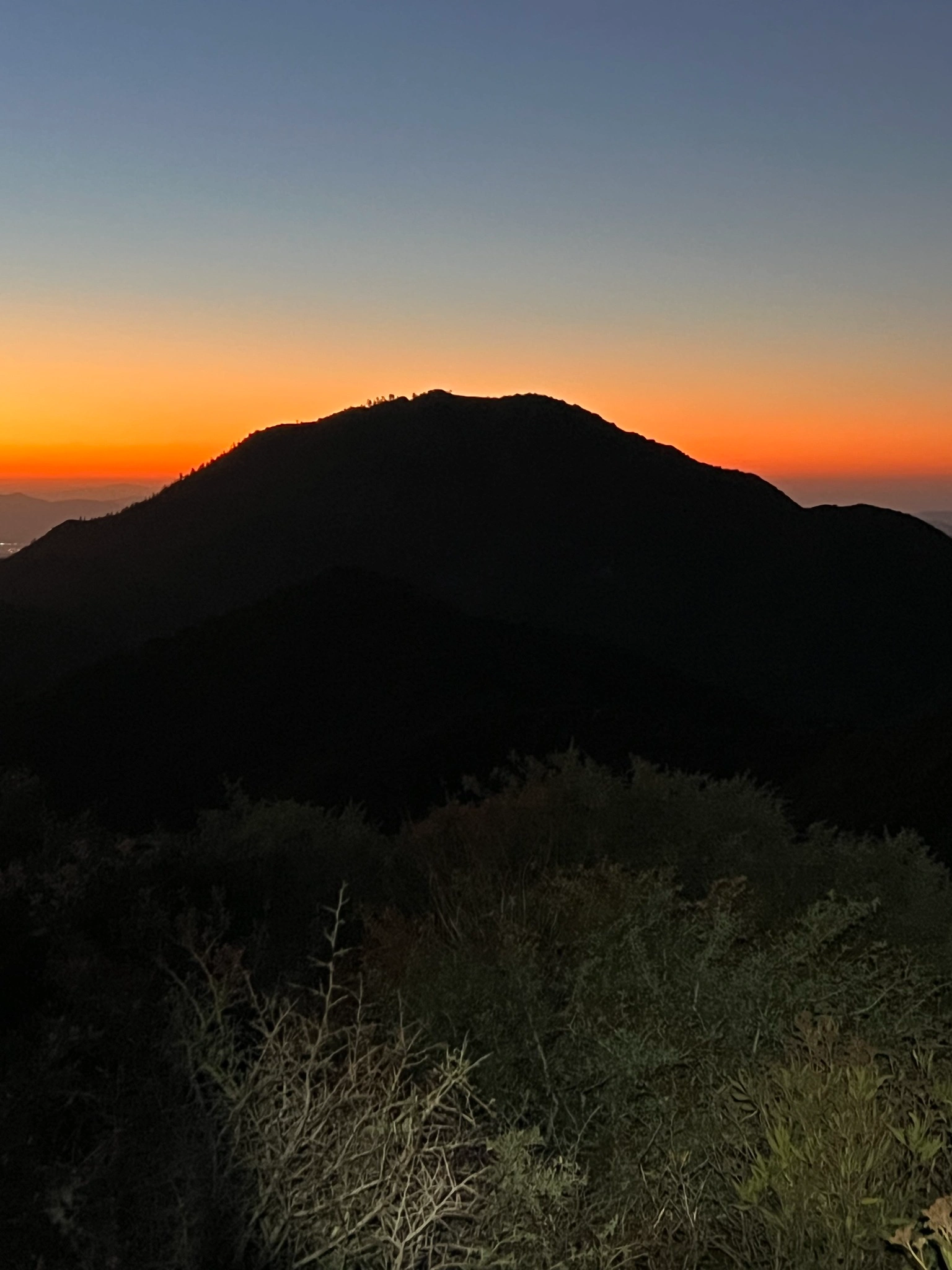 Sunrise from Cobblestone Mountain