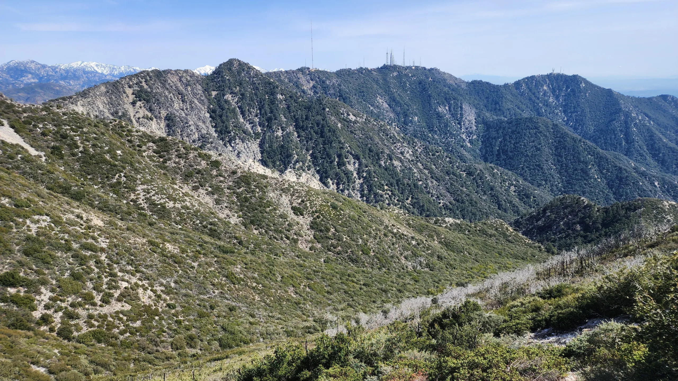 Occidental Peak, taken from the Mount LoweTrail
