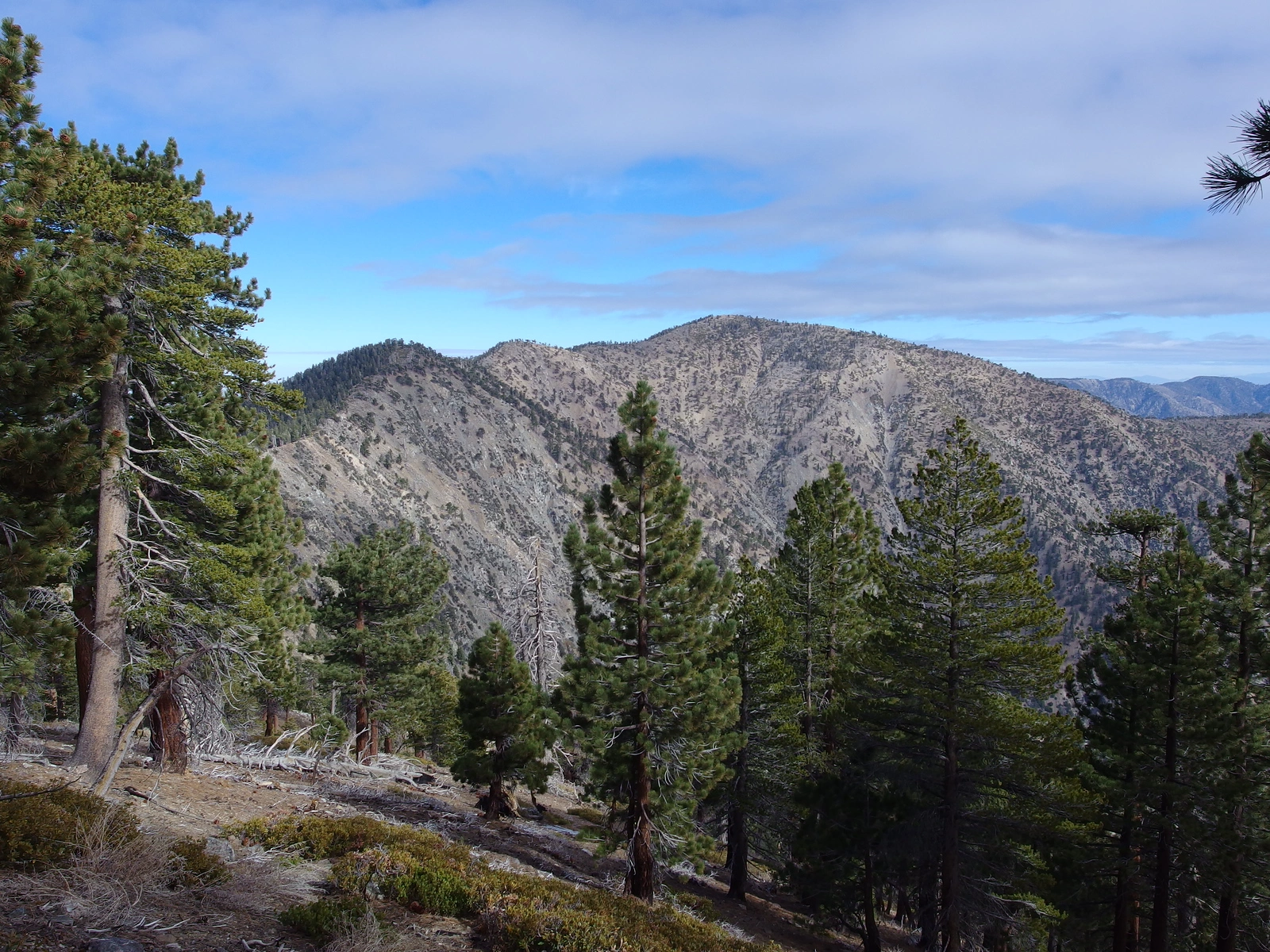 Mount Burnham and Baden Powell, taken from Hawkins