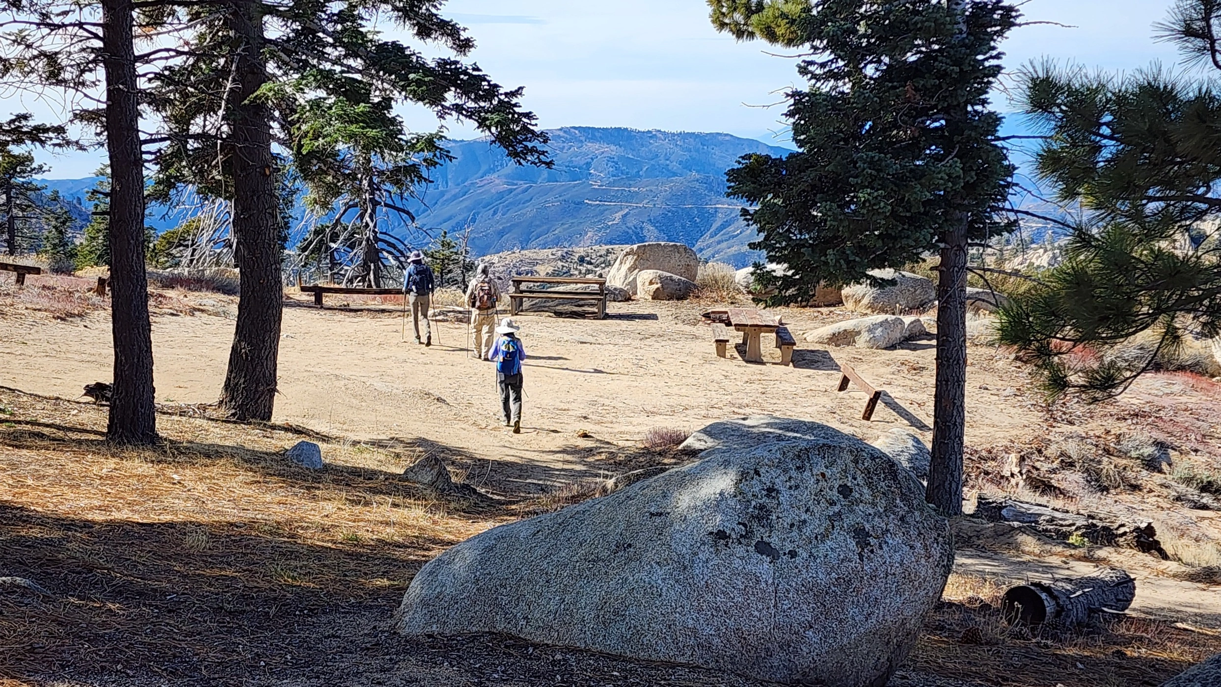 Pacifico Mountain, looking west from the Summit