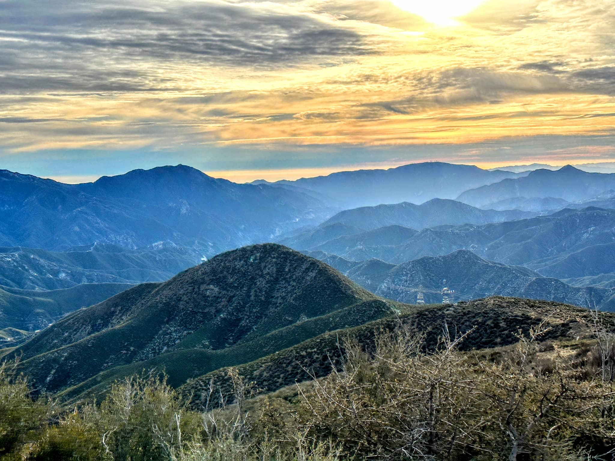View from Pacifico Mountain
