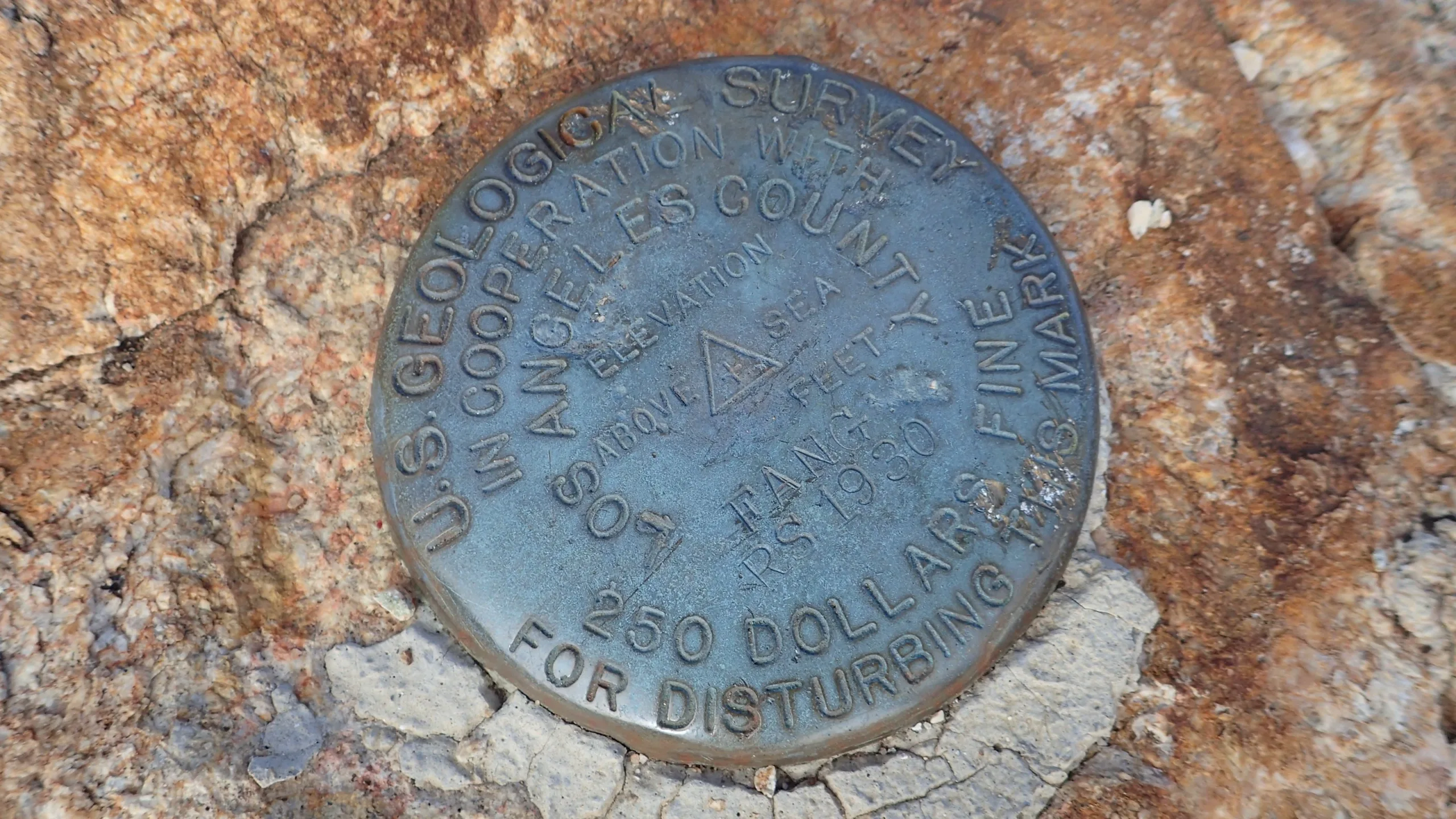Rattlesnake Peak benchmark