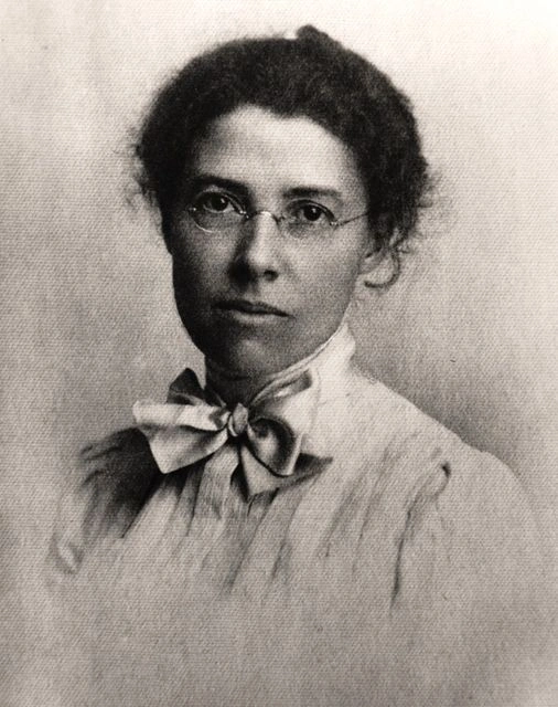 Aurelia Harwood, first woman president of the Sierra Club and active in conservation causes, portrait from the 1920s