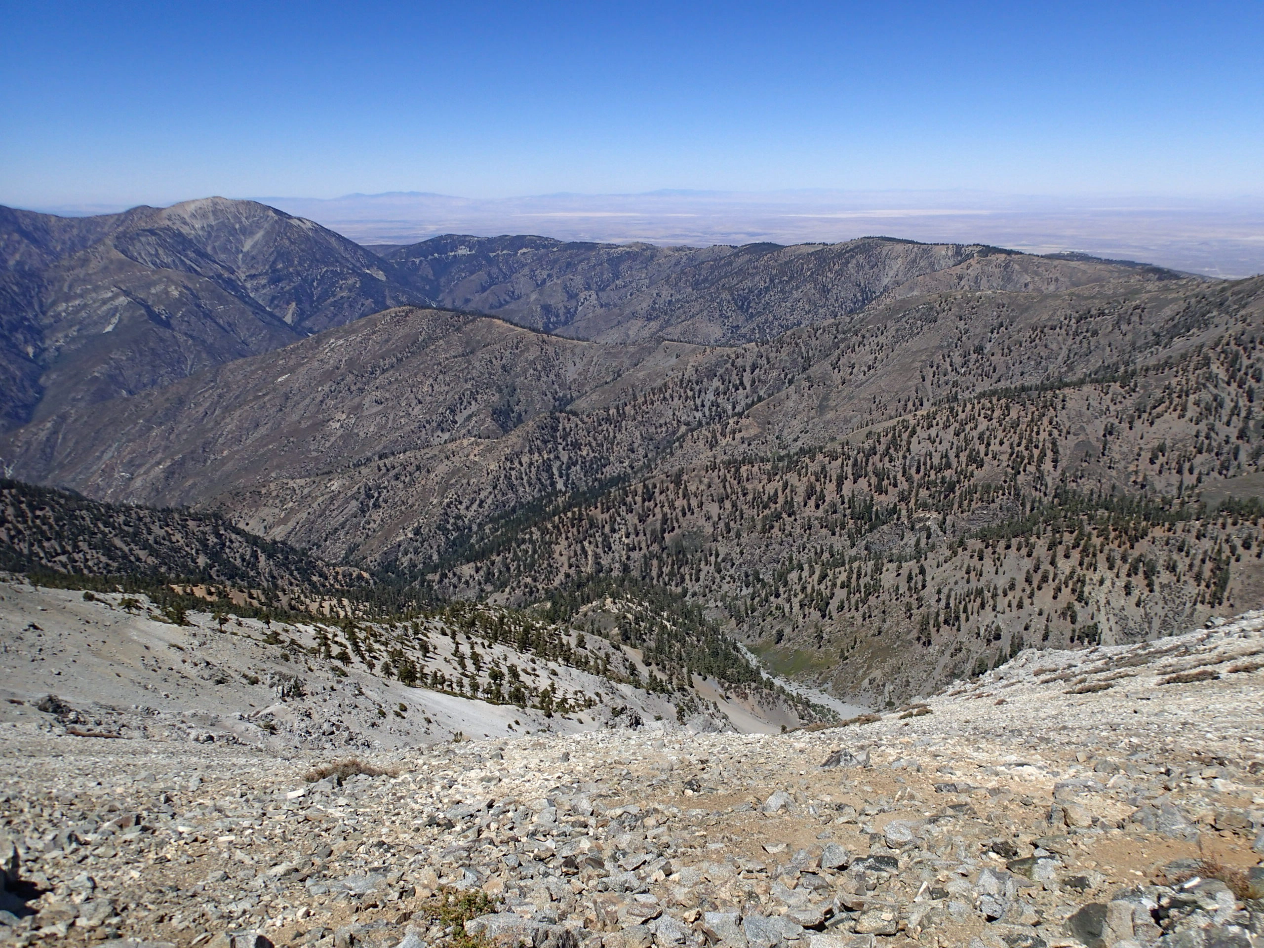 Pine Mountain Ridge, taken from Baldy Trail