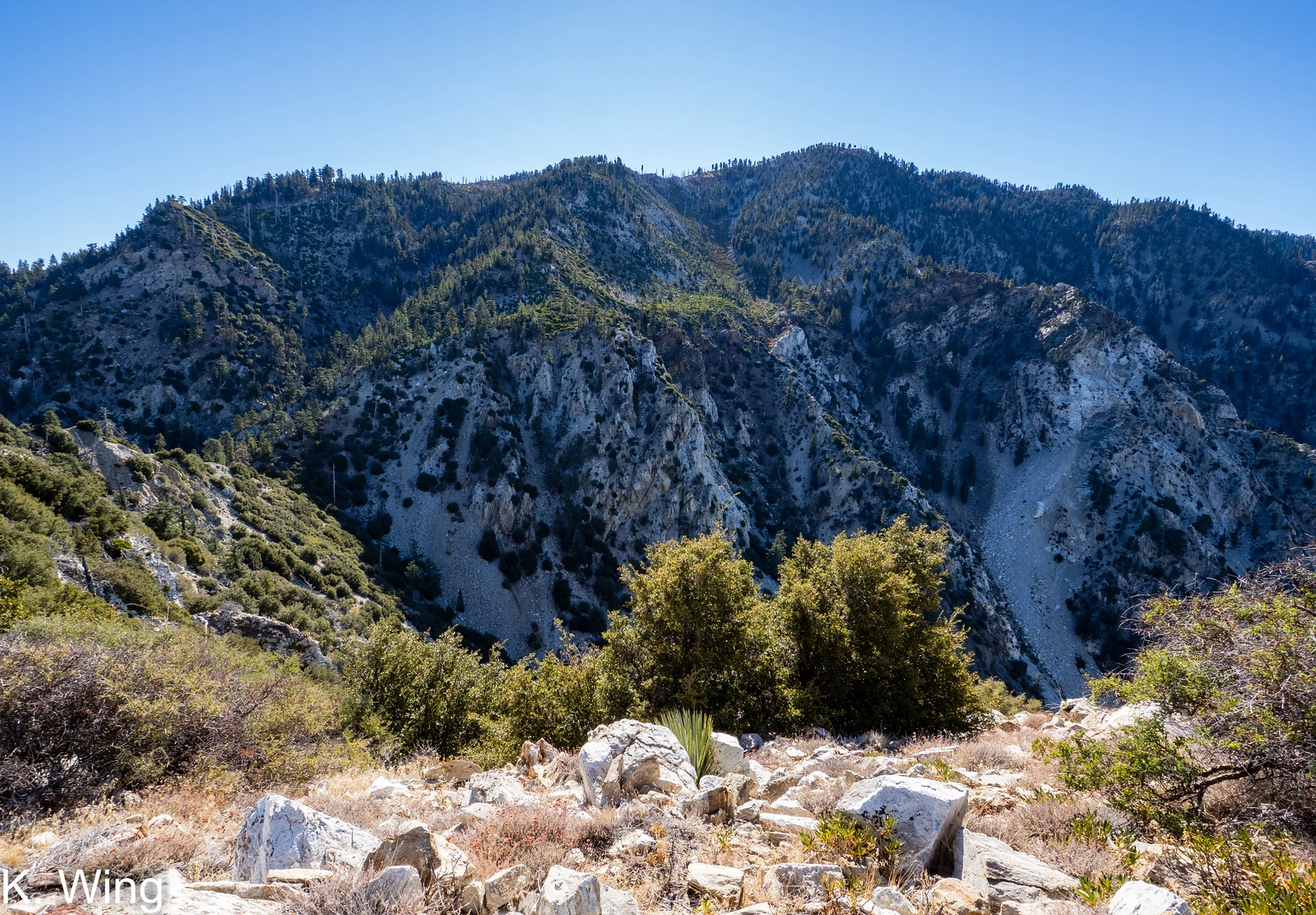 Ontario Peak, taken from Sugarloaf