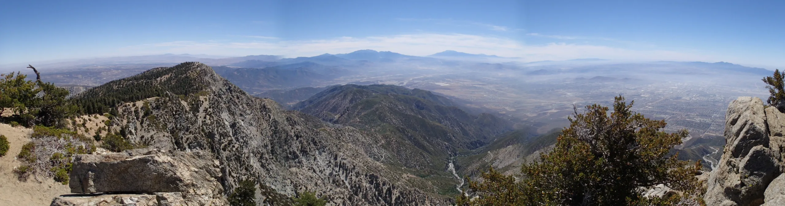 Etiwanda Peak, taken from Cucamonga