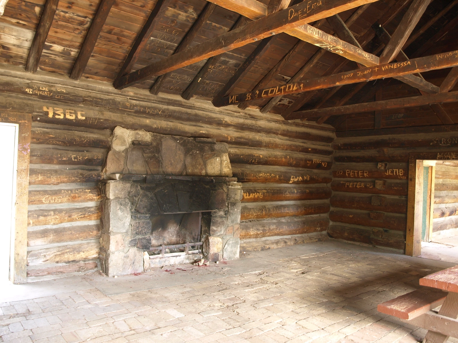 Coon Creek Cabin Inside