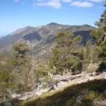 San Bernardino, San Bernardino East, Anderson, and Shields from Dollar Lake Saddle