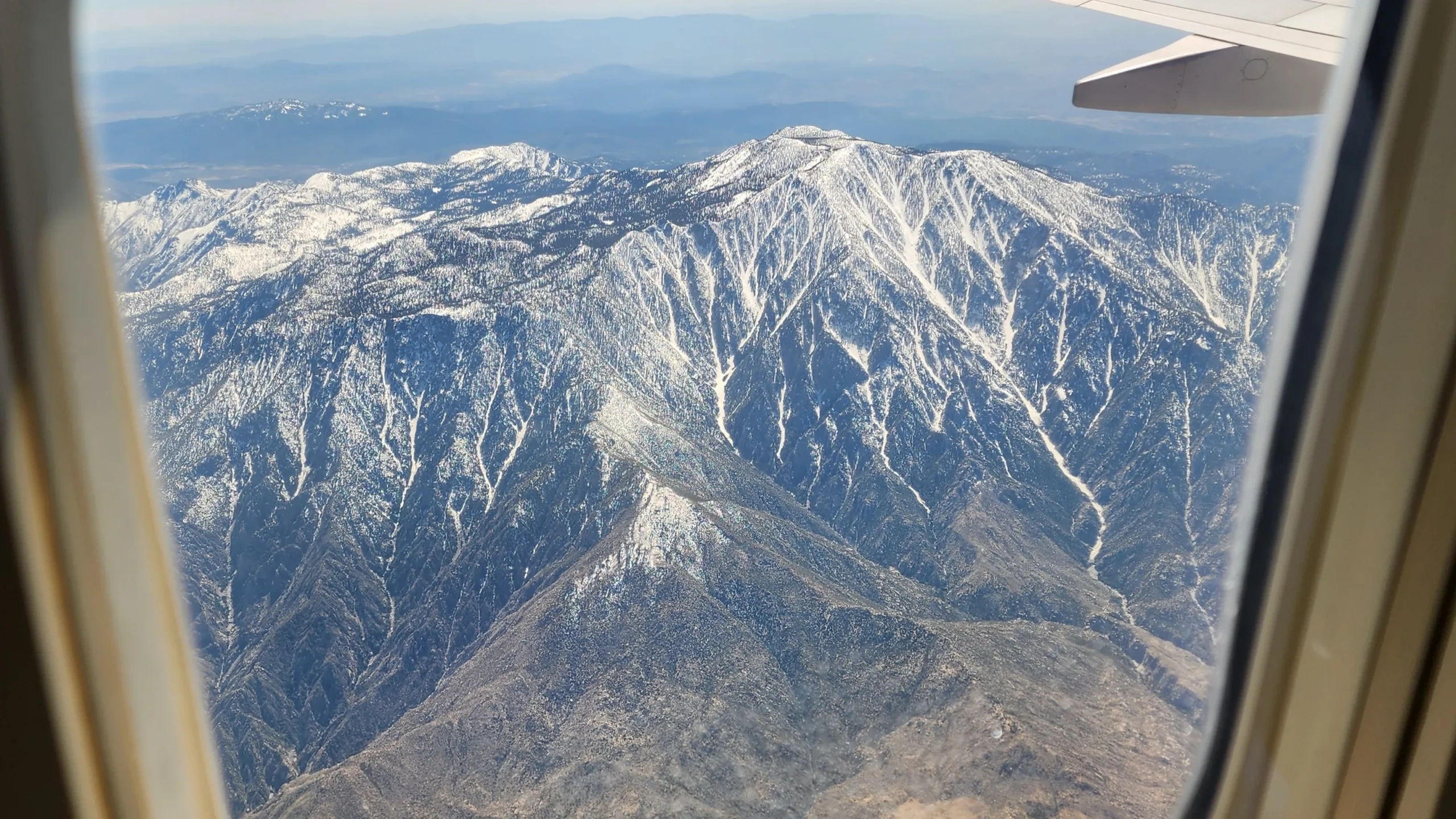 Mount San Jacinto from the air