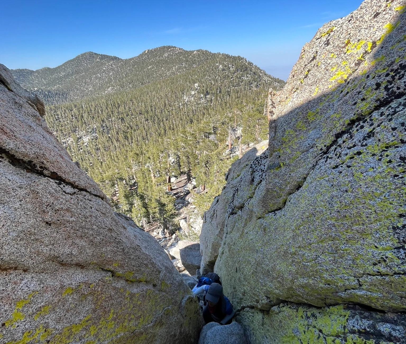 Jean Peak with Marion behind, taken from San Jacinto
