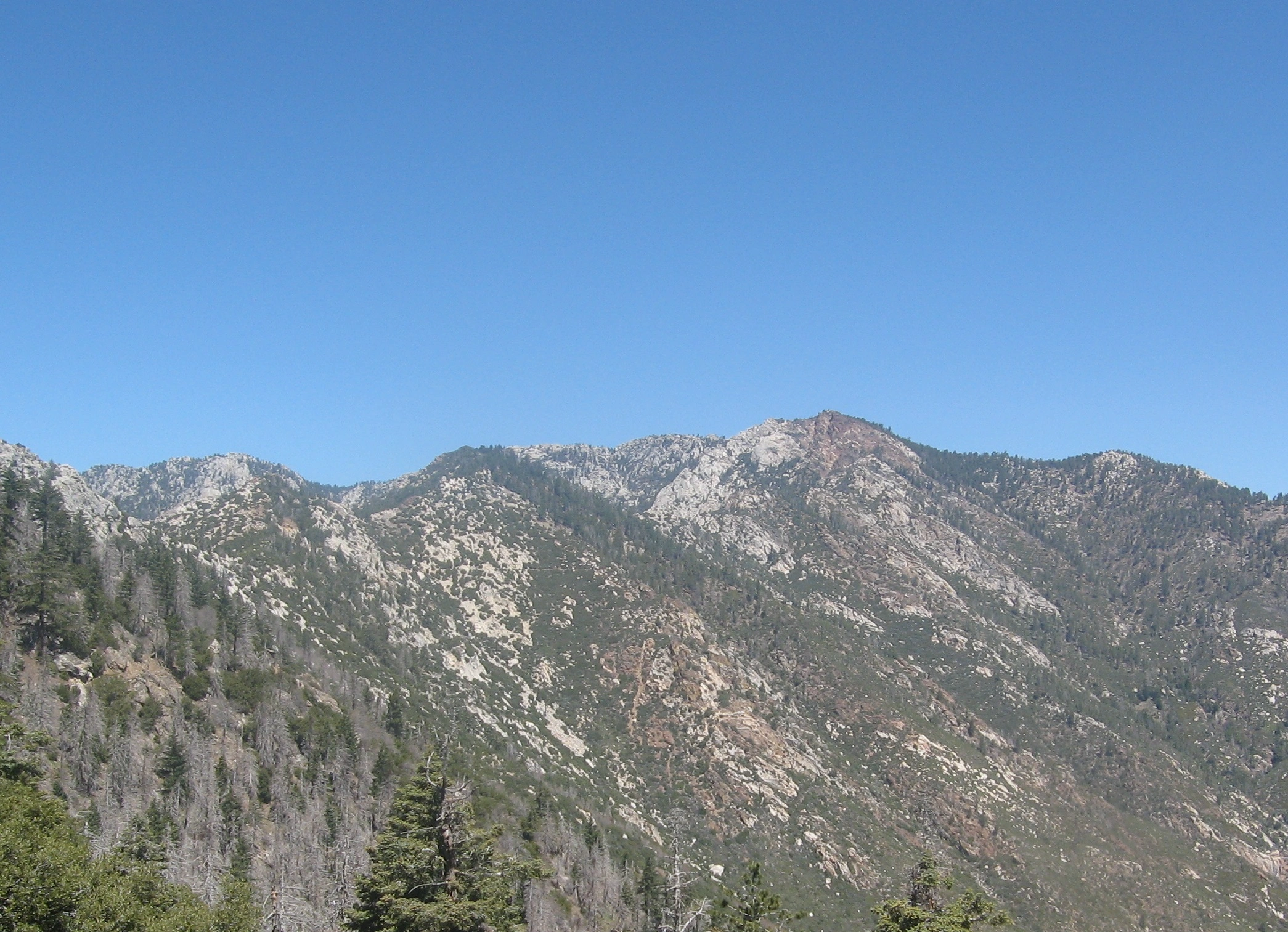 Southwell and Red Tahquitz, taken from the south