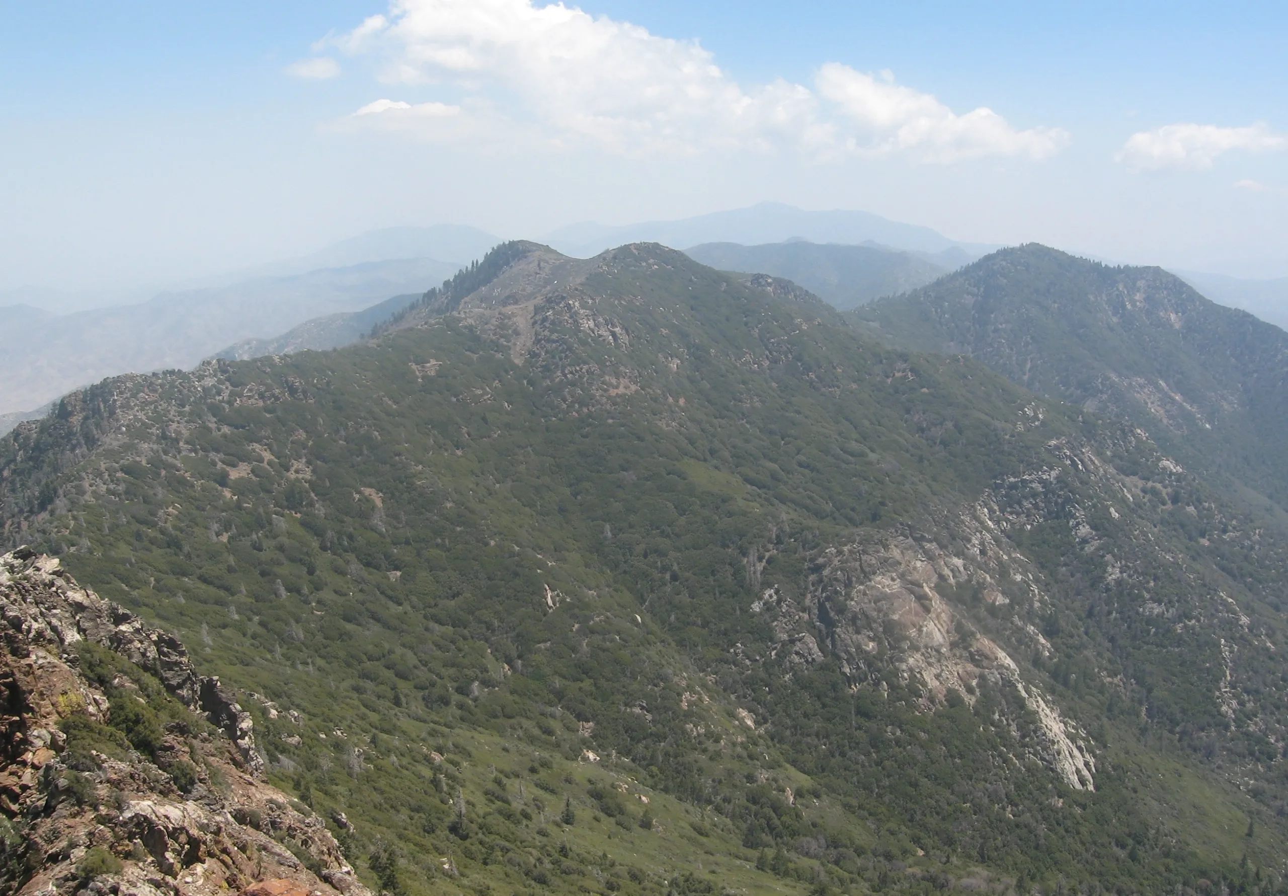 Apache and Spitler Peaks, taken from Antsell Rock