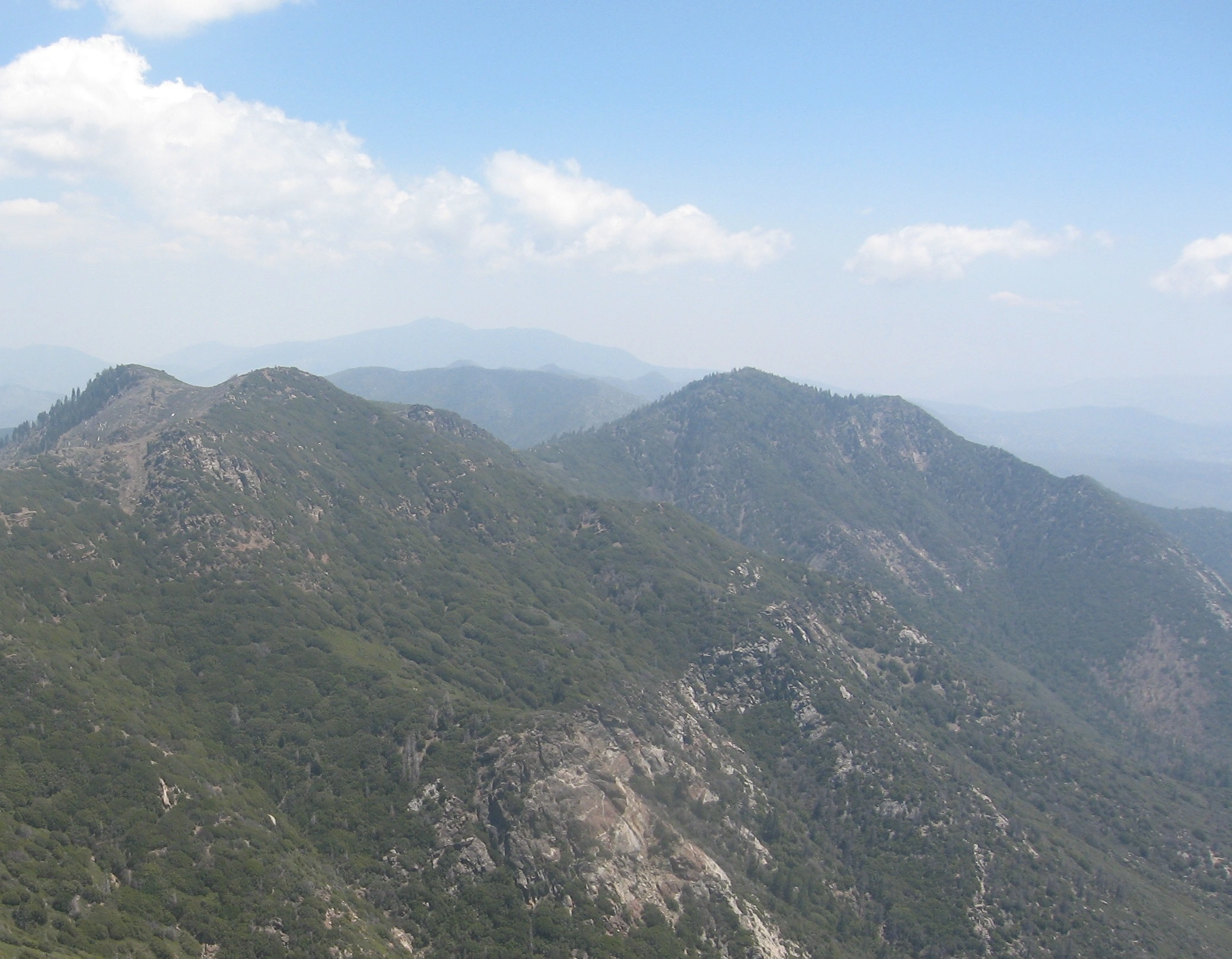 Apache and Spitler Peaks, taken from Antsell Rock