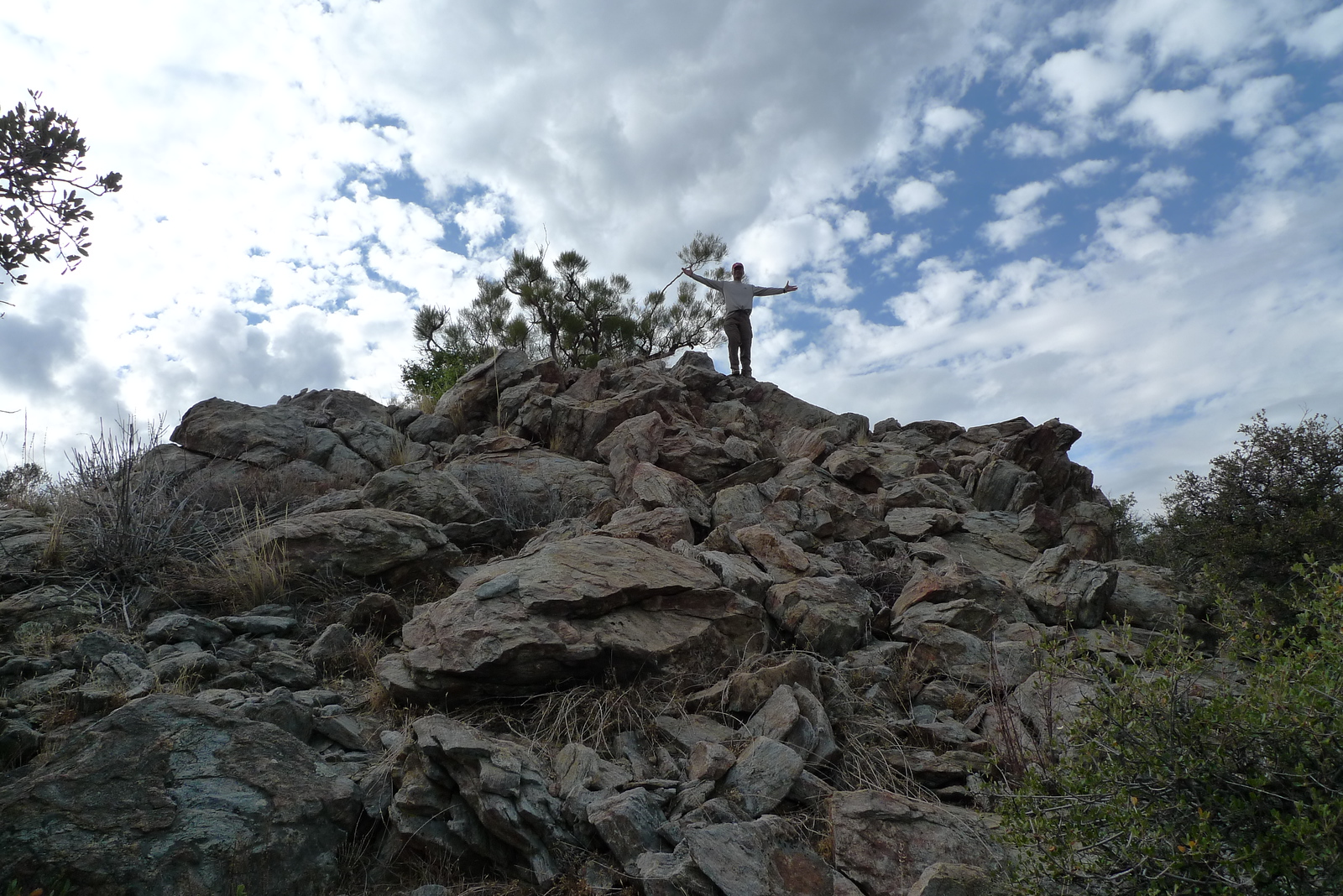 Little Cahuilla Mountain summit