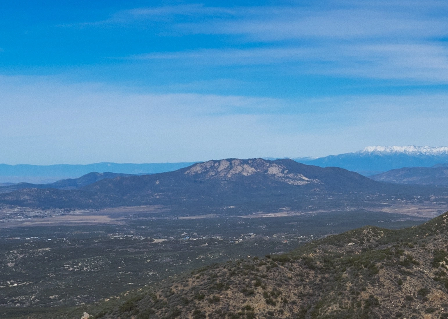 Cahuilla Mountain, taken from Beauty Peak