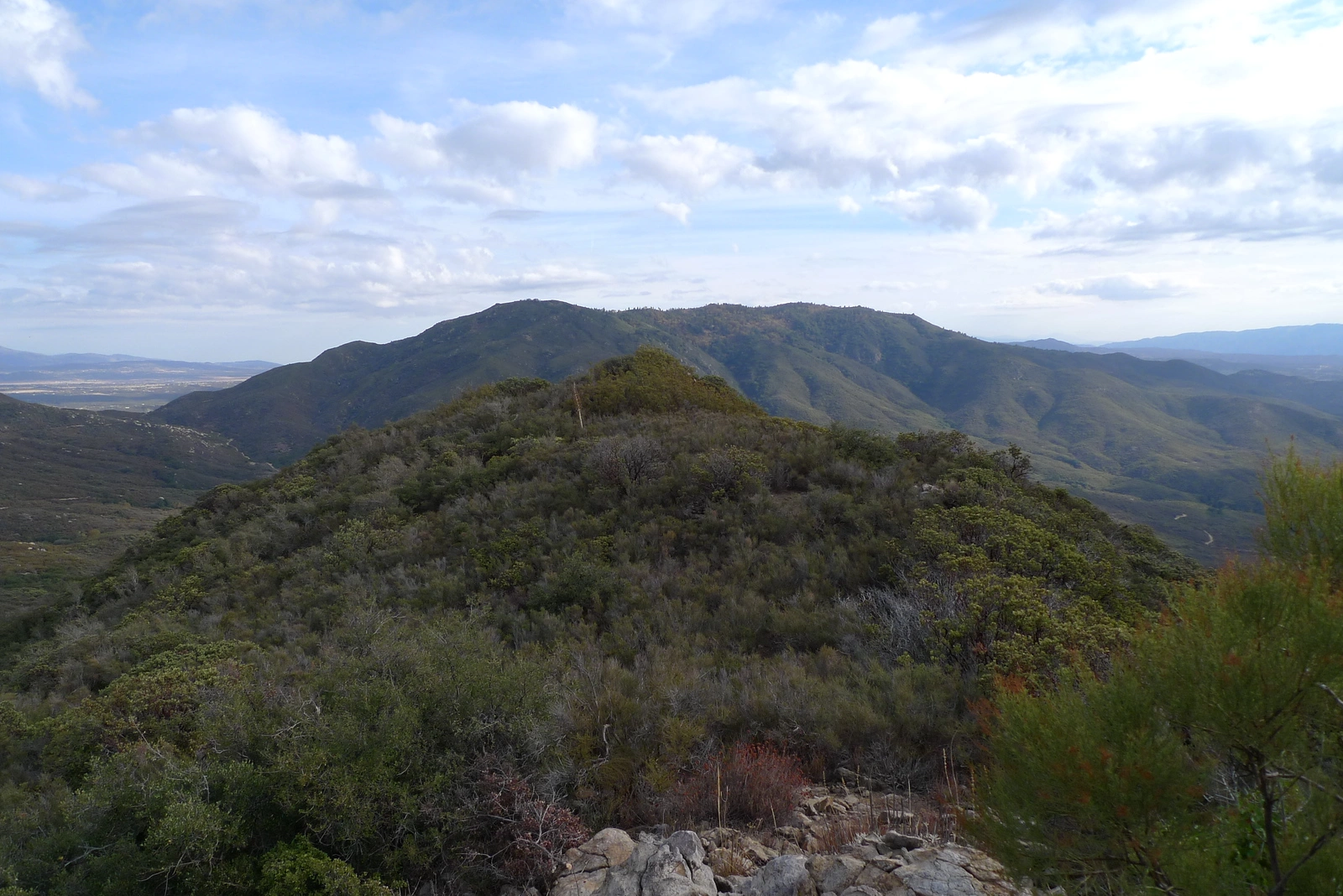 Cahuilla Mountain, taken from Little Cahuilla