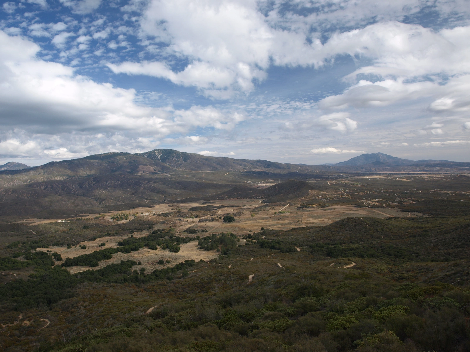 Thomas Mountain, Santa Rosa on the right