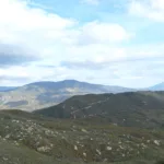 Thomas Mountain from Cahuilla Mountain