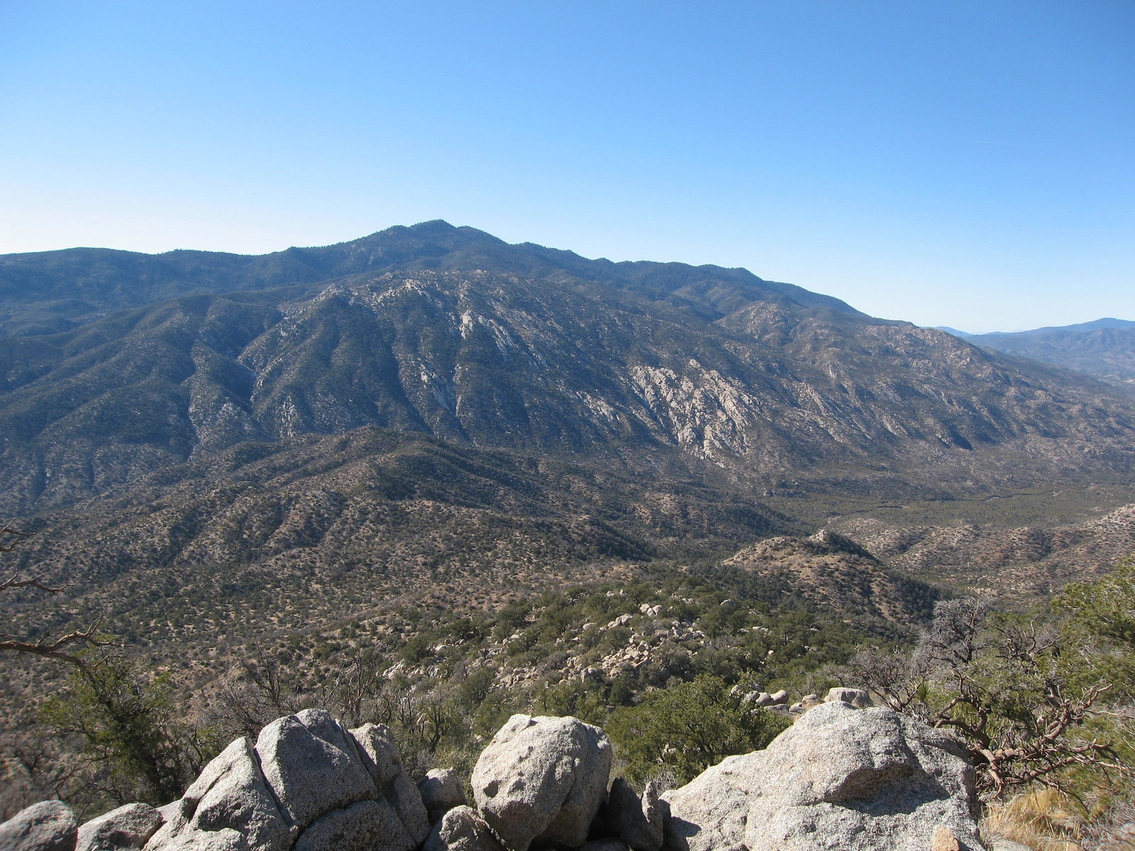 Toro Peak, taken from Martinez Mountain