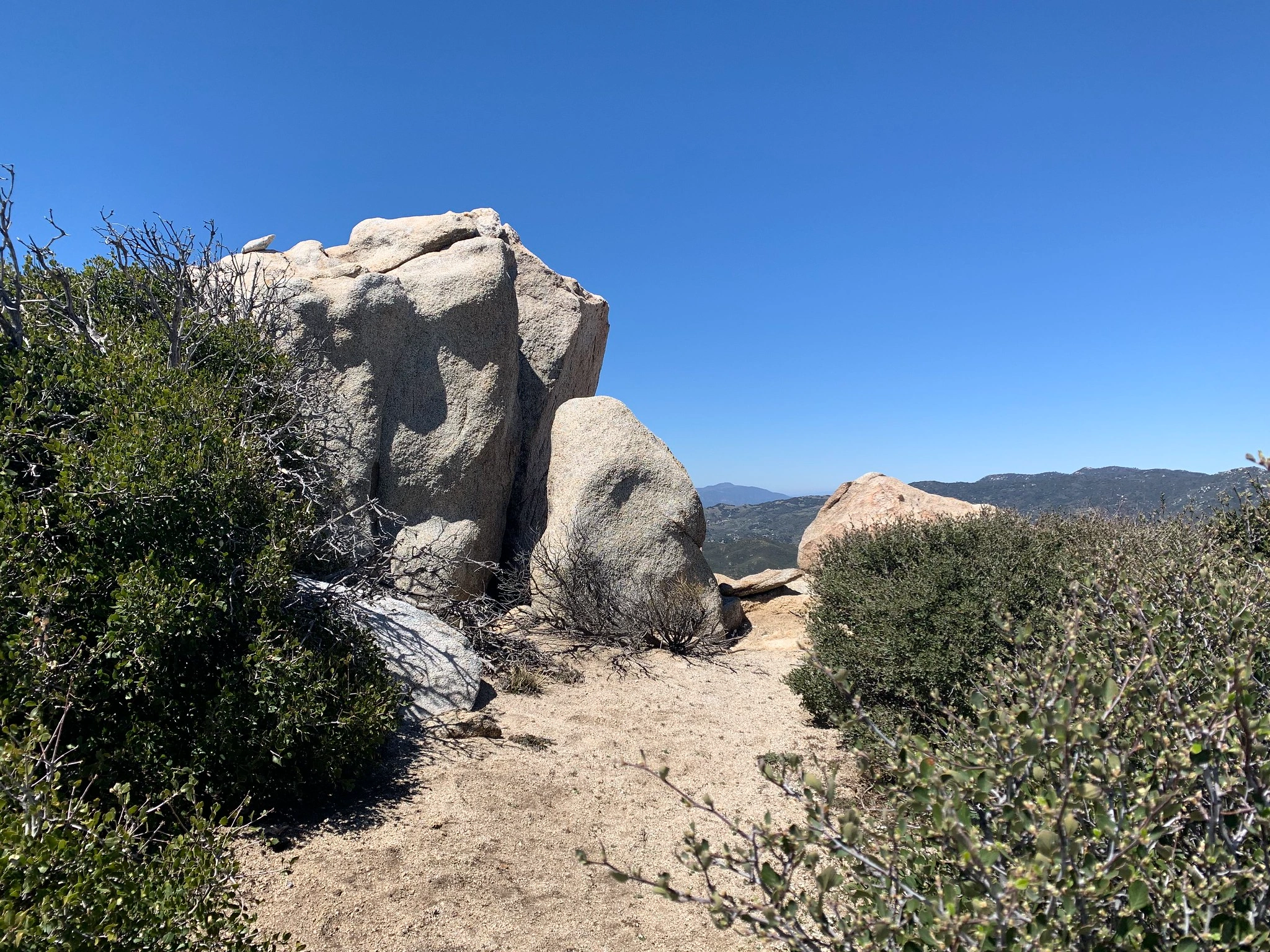 San Ysidro Mountain summit
