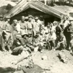 Sierra Club cabin below Baldy Notch in the 1930s