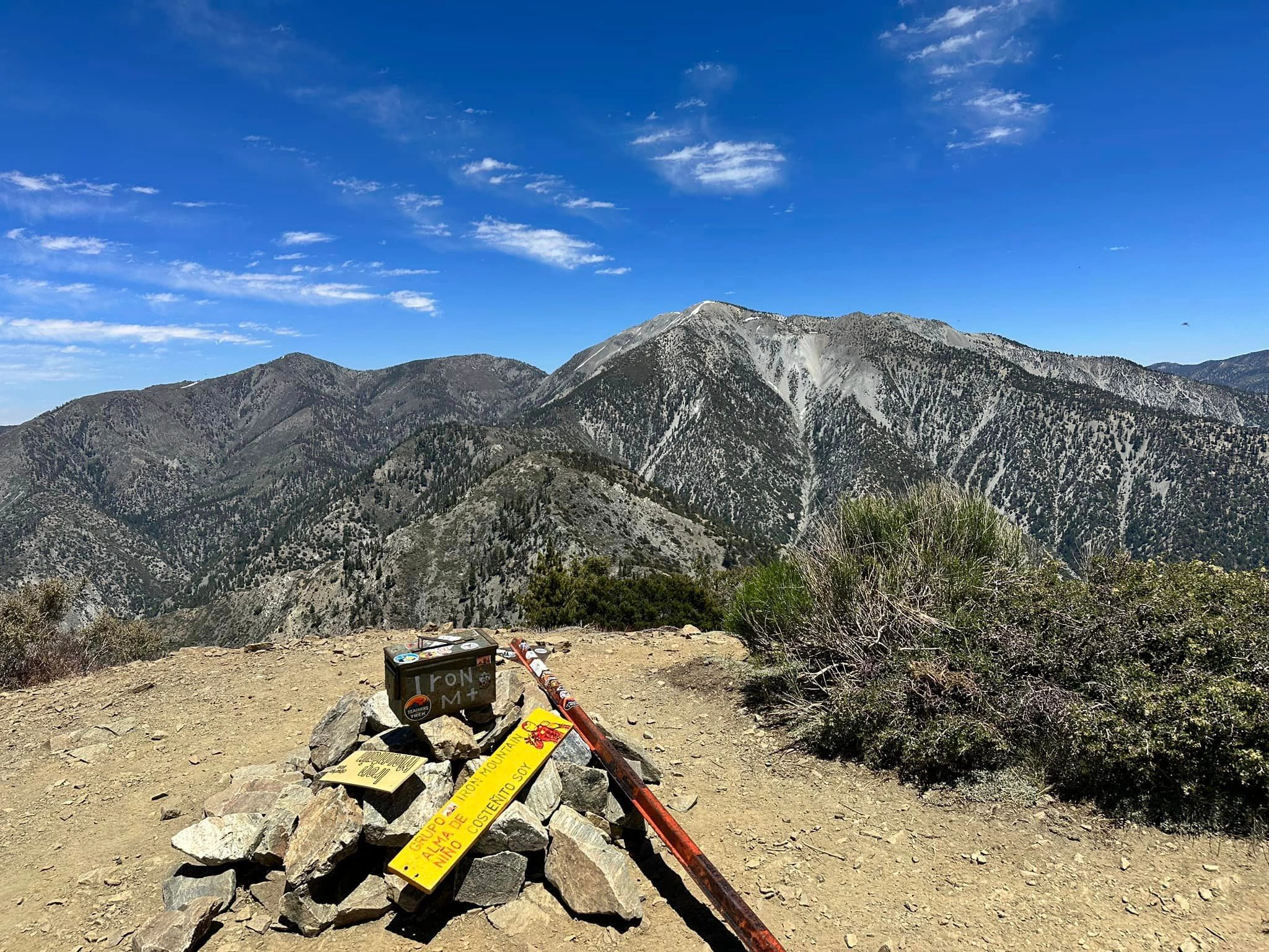 Baldy, taken from Iron Mountain