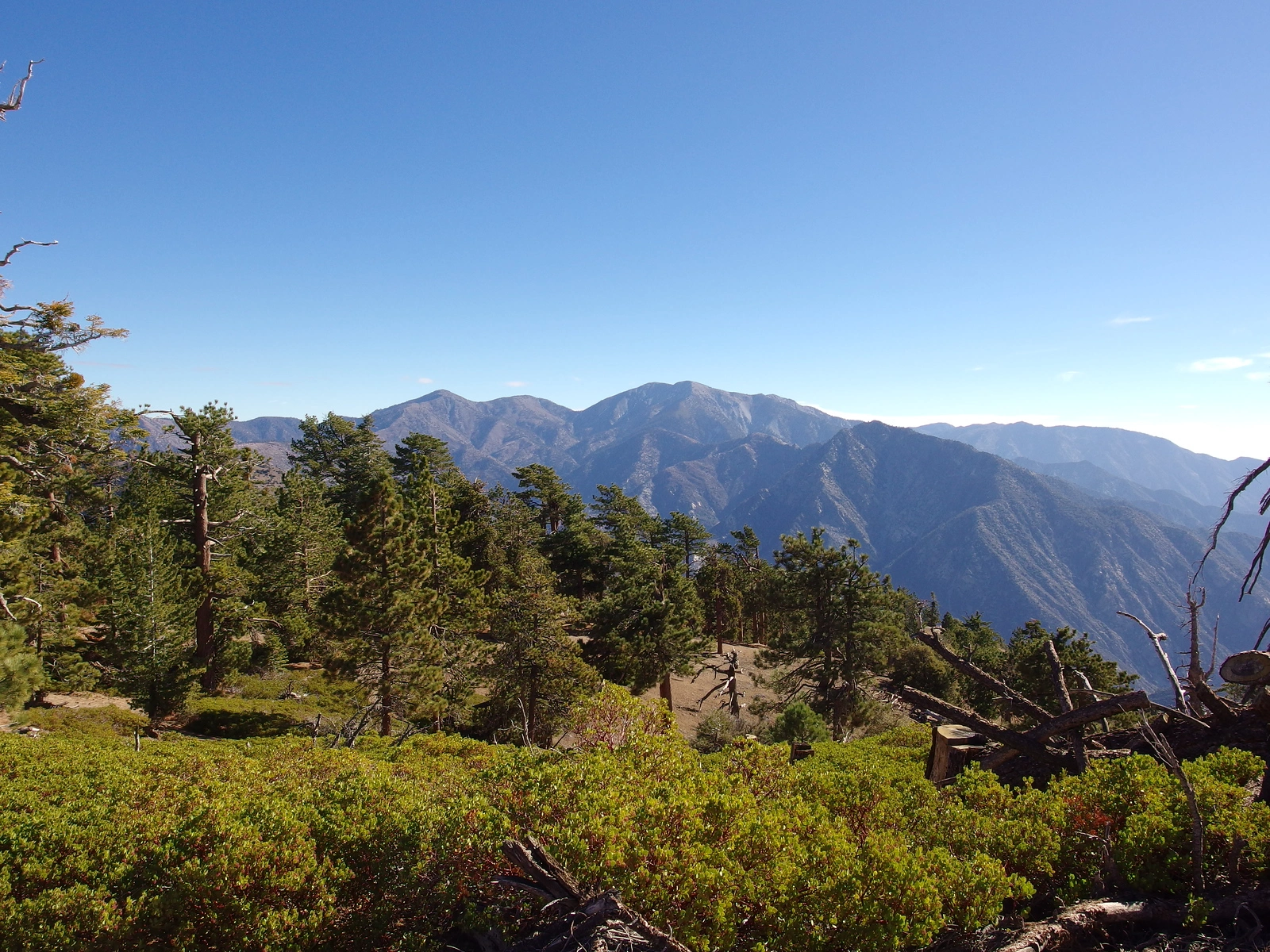Mount San Antonio, taken from Copter Ridge