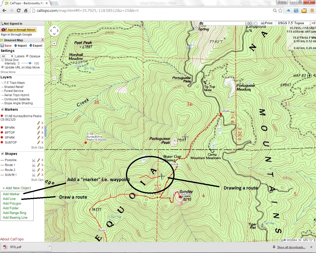 CalTopo Image 7